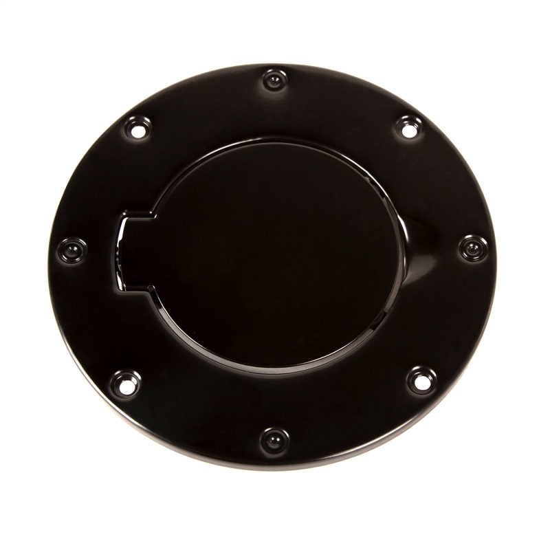 Jeep Wrangler Fuel Tank Door - Rugged Ridge - Non-Locking - Black - `97-`06